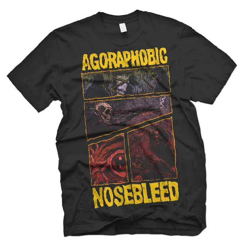 Personalized Outfit Agoraphobic Nosebleed "Dark Comic" T-Shirt